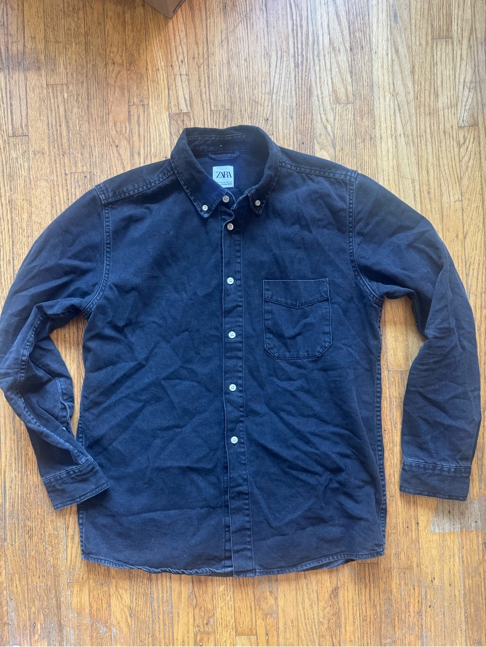 Black Denim Zara Men's
